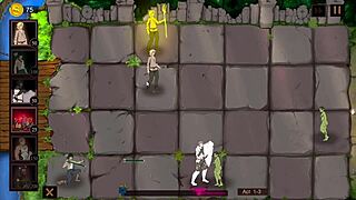 I played with the monster girl in this hentai adventure.