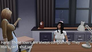 prison school hospital scene