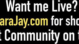 Is Sara Jay The Ultimate Fuck Fiend In Doggy Style With Bubble Butt And Huge Ass?