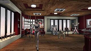 Fo4 fetish and bdsm fashion latex mistress