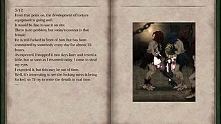 Night of r scenes - part 10 dungeon area 2 in anime.