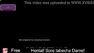 The story of hentai sore tabecha dame unfolds in an anime game world with erotic elements