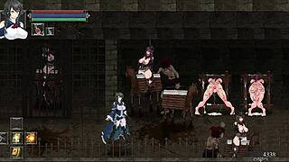 Night of r scenes - part 10 dungeon area 2 in anime.