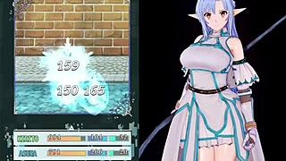 watching two brothers fuck a blonde witch with monster cocks in online game ntr part 4