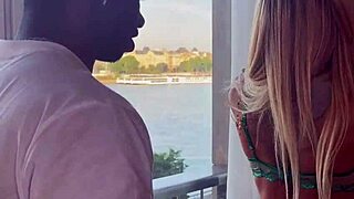 Hungarian Blonde Caught Cheating With Boyfriend's Best Friend In Slapping Action