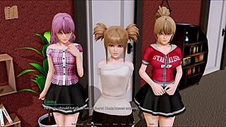 in HAREM HOTEL 202, the anime hentai game unfolds with adventures