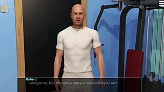 Dominant male in control with big tits and ass worship