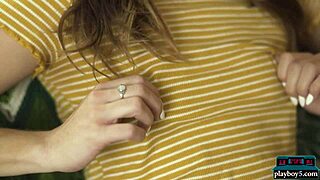 perfect ass petite pornstar katie kush strips hotly