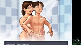 summertime saga ep 32 - she snuck in my room at night to suck n ride