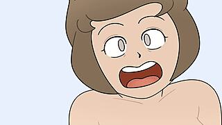 Step mom animated sex on chore day 2