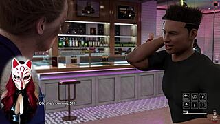 i'm the playful fox, loving these upskirts in the brothel costume