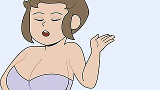 Step mom animated sex on chore day 2