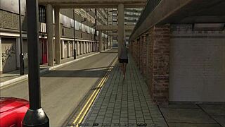 This beautiful blonde babe is dying to get fucked in the game!