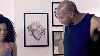 i'm fuckin my freind after trainin, his monsta cock in my ass feels amazin