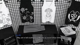 This beautiful blonde babe is dying to get fucked in the game!