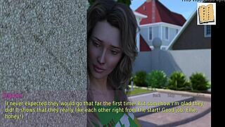 Wife and stepmother play erotic game together!