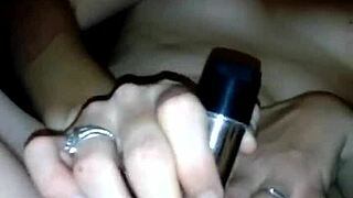 ginger self masturbating with dildo, cumming hard – can you handle this?