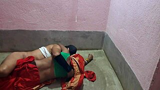 indian housewife’s sexy suhaagraat night at home.