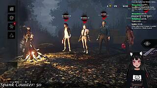 watch vtuber lewdneko get spanked while playing dbd part 2