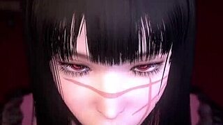 Chainsaw Man bound tight in 3D hentai