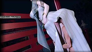 Yo, Chinese beauty nailed by old man!