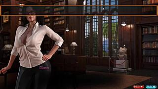 I feel the sexy milf massaging my cock in treasure of nadia episode 2