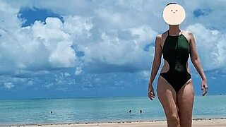 Wow, the Beach Got Me So Horny for Skinny Amateur Action!