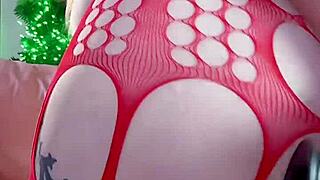 Anal Play With Big Black Dildo