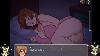 hentai game daily life of my countryside -español- parte 5 mamadas en el baño y me meto a duchar con ella