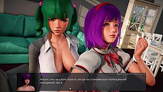 Wild Japanese hentai action in Deviant Anomalies Part 39 with wet slaps! 🔥