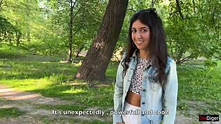 Girlfriend Gets Orgasms in a Public Park Controlled by Toy from Flirtwithsb