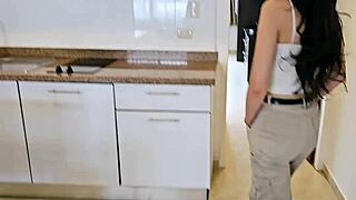 my mature neighbor fucks me in my place 😜