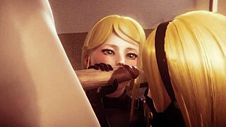 I fucked the twins from Nier Automata in 3D hentai, but I messed up the POV.