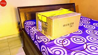 desi tamil milf surprised with tantaly sex doll by boyfriend