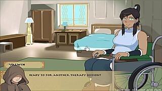 Four Element Trainer Book 5 Slav Part 8 - Korra's Big Boobs Exposed In Detail