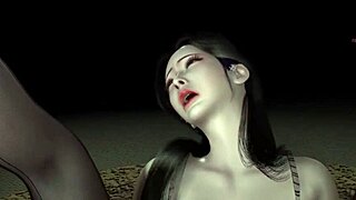 can cute asian cosplay girl handle monster cock?