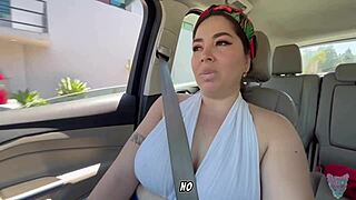 they'll see us! uber reacts when i flash my ass! 😳