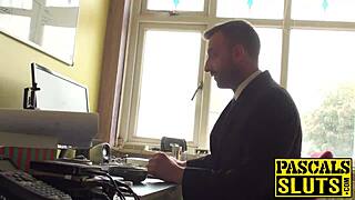 Busty Submissive MILF's Ass Destroyed Before Tasting Hot Cum