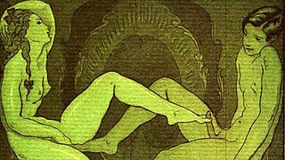 Vintage Erotic Drawings from Classic Anime and Hentai Art Collection