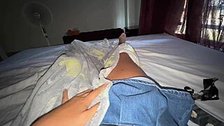 University Exhausts Me So I Masturbate My Wet Cunt. No Boyfriend, Just Solo Relief!