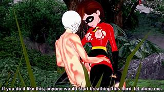 Ever seen Elastigirl fucked hard in a forest mission? Check the full Incredibles movie now!