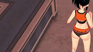Super sexy girl momo yaoyorozu in 3d hentai