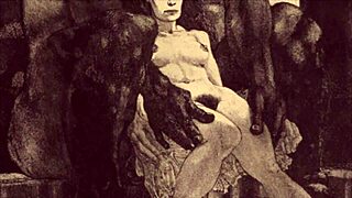 Vintage Erotic Illustration Unveiled in Retro Anime Style