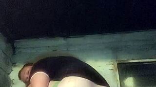 Full Video Rough Fuck of a Policeman's Anal Hole with Vodka Bottle