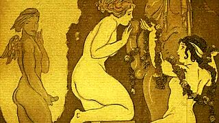 Vintage Erotic Drawings from Classic Anime and Hentai Art Collection