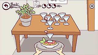 Wow! Futanari Cheffe Takes Huge Cock in Ass! Futa Hentai Game Ep 5 Rocks!