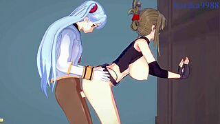 Oil on my big ass and pussy fingering big clit part 1