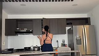 in the gym, i spotted this curvy brunette with a big ass, and we ended up having intense anal sex that led to her orgasm