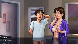 hey debbie, wanna get naughty with stepmom in the kitchen?