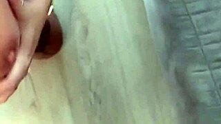 blonde sucks boyfriend's huge cock then begs for doggystyle